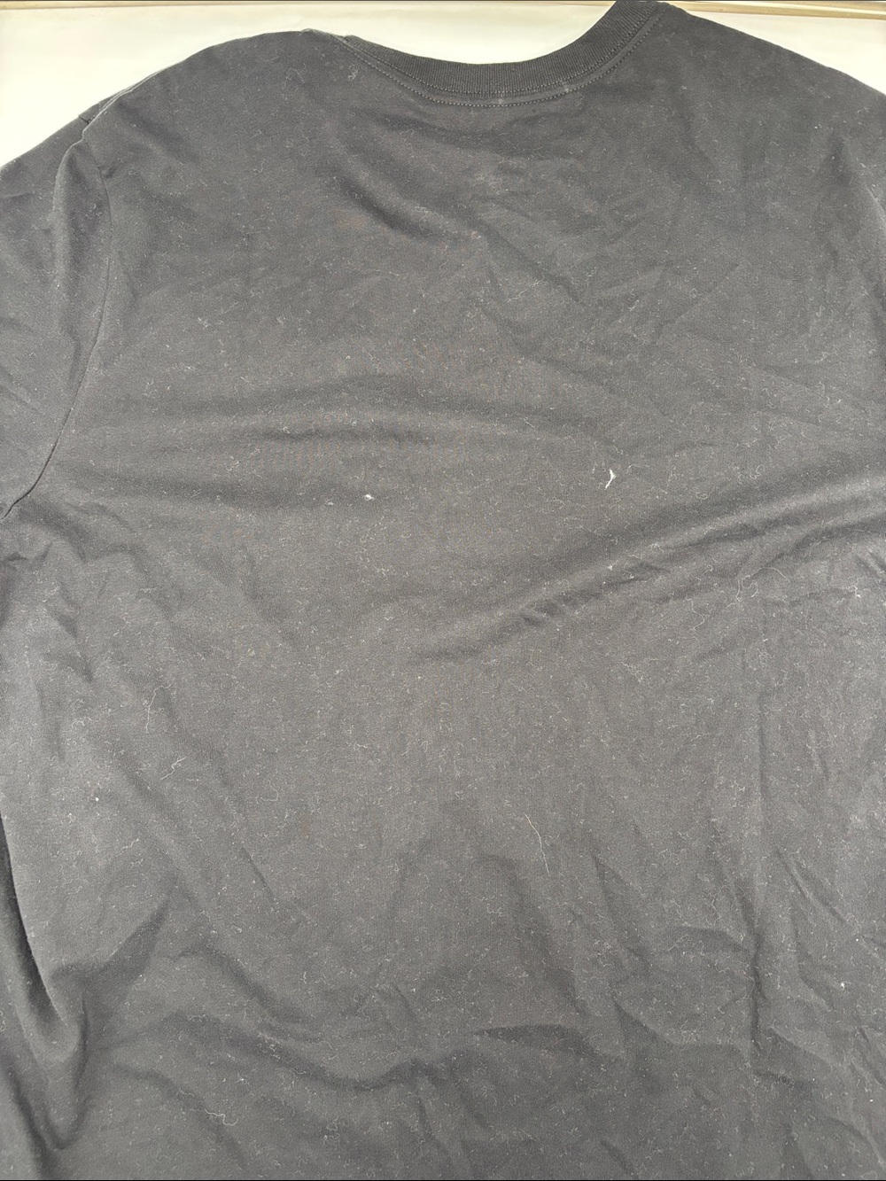 Nike Dri-FIT Short Sleeve Training Tee in Black - Picture 4 of 7